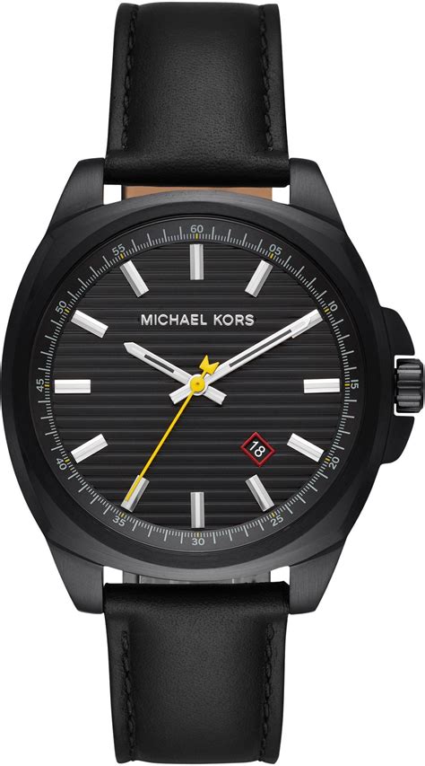 michael kors uhr männer lederarmband|Michael Kors watches men.